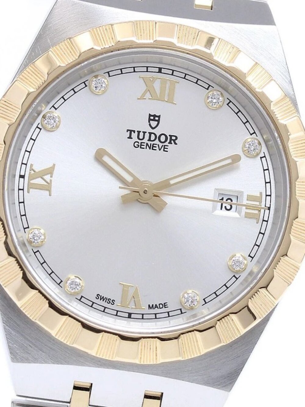 TUDOR Royal M28303-0002 Date 8P diamond Automatic Ladies Watch_890114